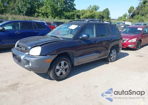 2005 Hyundai Santa Fe Gls из США, поврежденный, VIN KM8SC13D25U953079